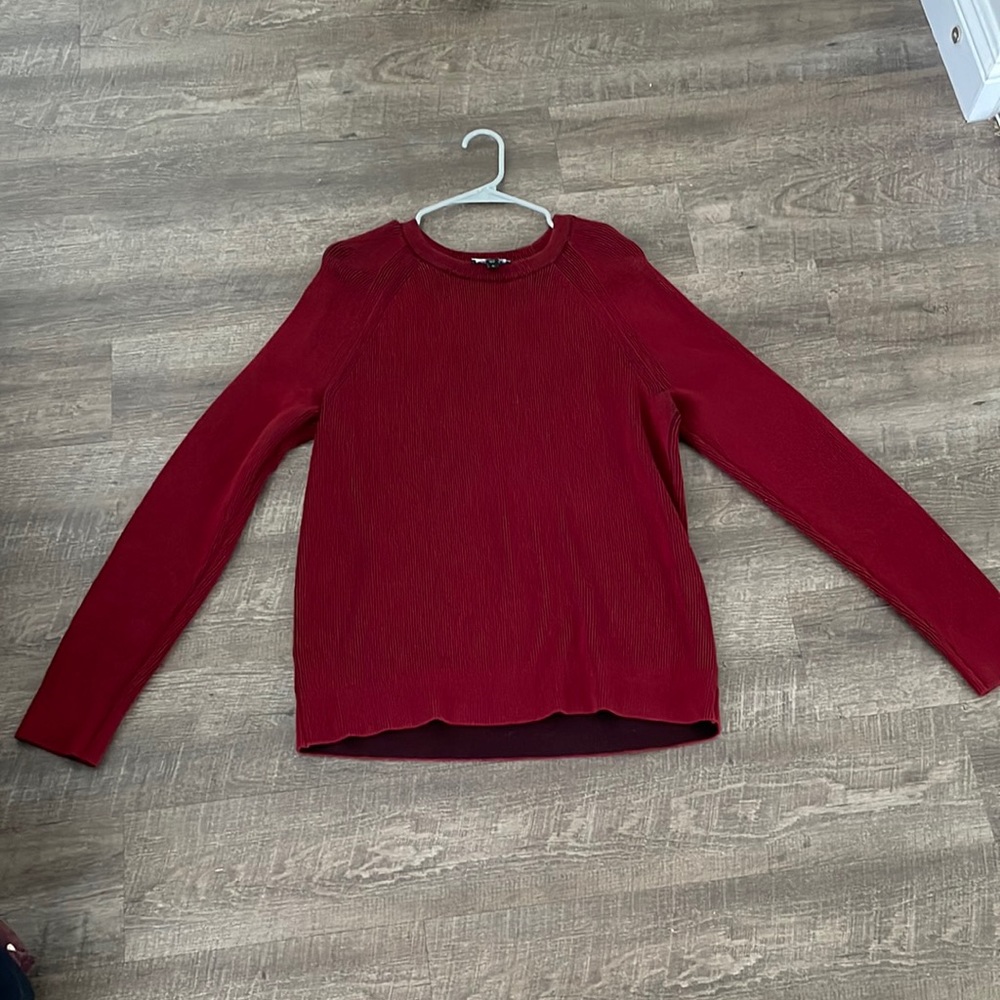Express red sweater